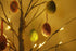 kemooie 24 Inch Pre-lit White Birch Tree with 10 Hanging Easter Egg Ornaments, 24 Led Lights Battery Operated Easter Table Centerpiece for Party Birthday Home Easter Decoration Spring Decoration
