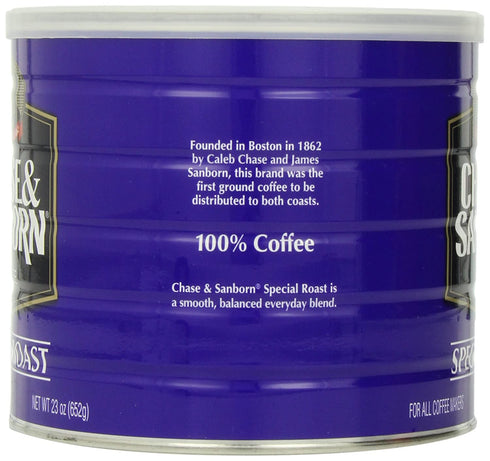 Chase & Sanborn Coffee, Special Roast Ground, 23 Ounce