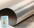 Faraday Fabric 44'' x 36'' Emf Protection Fabric, Military Grade RFID Shielding Fabric Signal Blocking Material 1 Yard, EMF Shielding, Cell Phone Signal Blocking, Bluetooth Block. 5G Shielding Fabric