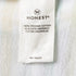 HonestBaby Organic Cotton Fitted Crib Sheet, Rainbow Stripe Blues, One Size