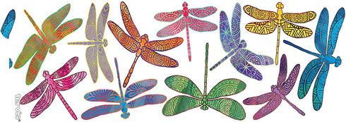 Tervis Dragonfly Mandala Made in USA Double Walled Insulated Tumbler, 16 oz, Clear