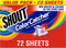 Shout Color Catcher Sheets for Laundry, Maintains Clothes Original Colors, 72 Count
