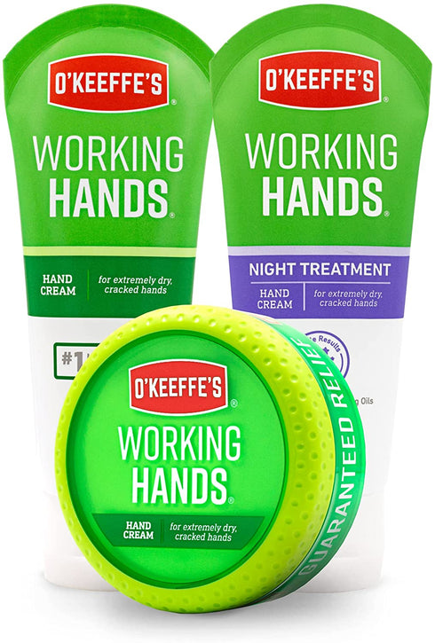 O'Keeffe's Working Hands Hand Cream Value Size, 6.8 Ounce Jar, (Pack of 1)