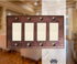 Monarch Abode 17016 Hand Hammered Switch Plate, 4 Gang, Pure Copper