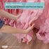 Bluekate Coral Pink Tutu Table Skirt. 6ft Table Skirt with Double Layer Organza Willows. Princess Party Decorations, Quinceanera, 1st Baby Girl Birthday Decor, Baby Shower Decor or Gender Reveal