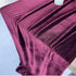 EHLDekol Luxurious Velvet Table Runner, 10ft Wedding Reception Decorations, 20x120inch Soft Velvet Fabric, Table Linen Overlay, Wedding Table Runners (Burgundy, 20X120inch)
