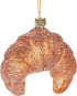 Kurt Adler Noble Gems Croissant Glass Christmas Tree Ornament NB1551