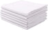 KAF Home Brushed Microfiber Pillow Cases Bulk Pack | Set of 12 Standard Queen Sized Pillow Cases | White | Perfect to Control Allergies and Insure Sound, Luxurious Sleep