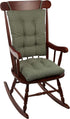 Klear Vu Gripper Saturn Rocking Chair Cushion Set, 2 Piece, 2 Count (Pack of 1), Celadon