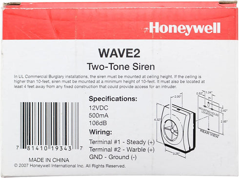 Honeywell WAVE-2 Two Tone Siren