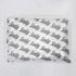 Sealy Molded Memory Foam Pillow, 1 Count (Pack of 1), White, Grey