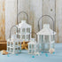 Kate Aspen White Lantern, 9 Inch Decorative