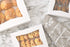 6" x 6" x 3" White Bakery Box | Auto-Popup | Small Pie Boxes with Window | 20 Pack