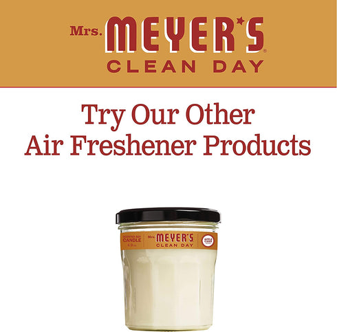 Mrs. Meyer's Scented Soy Aromatherapy Candle, 25 Hour Burn Time, Made with Soy Wax, Apple Cider, 4.9 oz
