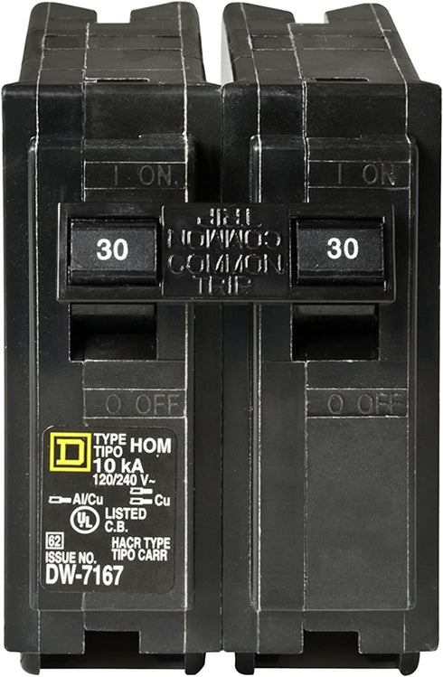 Your One Source HOM230CP 30-Amp Weatherproof Plug-On Circuit Breaker