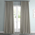 HPD Half Price Drapes BOCH-LN185-P Faux Linen Room Darkening Curtain (1 Panel) 50 X 84, BOCH-LN1857-84, Oatmeal