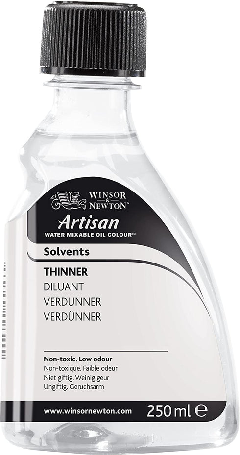 Winsor & Newton Artisan Water Mixable Mediums Thinner, 250ml
