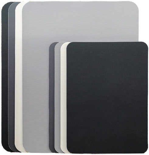 Simply Genius (8 Piece) Extra Thick Cutting Boards for Kitchen Prep, Non Slip Flexible Cutting Mat Set, Dishwasher Safe, BPA Free Plastic Colorful Chopping Mats for Meat and Vegetables
