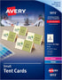 Avery Small Ivory Tent Cards, Laser/Inkjet Printers, 2x3-1/2, Pack of 160 (5913), 2" x 3.5"