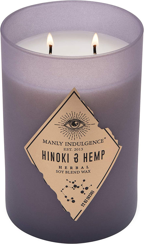 Manly Indulgence Rebel Jar Candle, Large, Purple