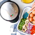 Holstein Housewares - Non-Stick Omelet & Frittata Maker, Teal/Stainless Steel - Makes 2 Individual Portions Quick & Easy,HH-09125007E
