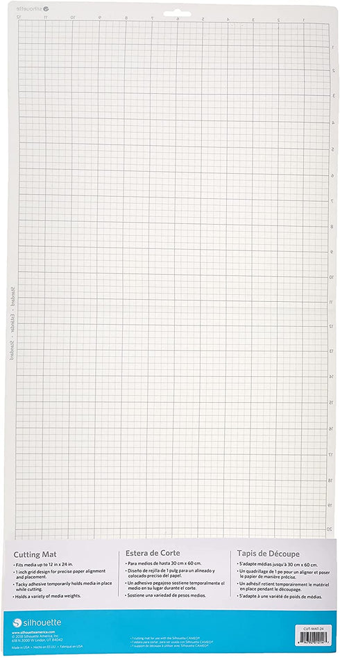 Silhouette America CUT-MAT-24-3T Cameo Cutting Mat, White