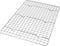 USA Pan Jelly Roll Bakeable Nonstick Cooling Rack, Stainless
