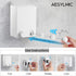 Aesylmic Retractable Clothesline Outdoor, Adjustable Tightness Retractable Laundry Line, Wall-Mounted Heavy Duty Clothes Line Indoor, Up to13.8 Feet Long Clothes line