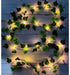 Ivy String Lights, Fake Vine String Lights, Artificial Ivy Decor Lights Garland Wreath Green Leaf Flowers Valentine's Day Party Wedding Home Garden Christmas Decor Room Wall Indoor Outdoor Decoration