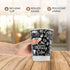 10 Oz. Double Wall Insulating Coffee Cup - 50 Pack, Disposable Paper Cups with No Sleeves Needed, Graphic Grab 'n Go Cup - Home, Office, Cafe (50 Cups ONLY)