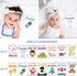 Milestone Blanket for Baby Girl, Kmivo Baby Monthly Photo Blankets Soft Large Memory Blanket with Headband & Milestone Cards for Newborn Baby Shower, 60? x 40?
