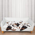 MACEVIA Faux Cowhide Rug Cute Cow Print Rug Animal Area Carpet Western Decor for Living Room Bedroom Non-Slip 43.3" L x 29.5" W(3.6ft x 2.4ft)