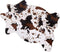 MACEVIA Faux Cowhide Rug Cute Cow Print Rug Animal Area Carpet Western Decor for Living Room Bedroom Non-Slip 43.3" L x 29.5" W(3.6ft x 2.4ft)