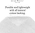 Jean Pierre Stonewash Racetrack Bath Rug | Cotton | Premium Bathroom Décor | Machine Washable | Highly Absorbent | Measures 21? x 34? | White\