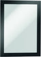 Durable Self-Adhesive Magnetic DURAFRAME Document Sign Holder, Half Letter-Size 5-1/2"" x 8-1/2"", Black, 2 Pack (491301)"