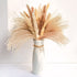 Dried Pampas Grass Decor Vase Home Design Arrangements,Natural Pompous Grass Plants Fluffy Artificial Faux Reed Flower Stems Bunch for Wedding Door Wreath Boho Living Room Decoration (60PCS)