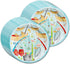 Little Fisherman Fishing Birthday Party Supplies Set Plates Napkins Cups Tableware Kit for 16