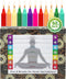 CocoSoy Candles, Chime Candles Spell Candles Chakra Candles Birthday Candles Witchy Home Decor Emergency Candles, 100% Natural Coconut Soy Wax (Assorted Mini Taper Candles, 4 H, 50-Pack)