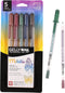 SAKURA Gelly Roll Metallic Gel Pens - Pens for Scrapbook, Journals, or Drawing - Dark Metallic Ink - Medium Line - 5 Pack