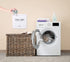 Magnetic Lint Bin for Laundry Room by CASAJIN - Space Saving Lint Bin Holder for Laundry Room Décor - Waste Bin with Magnetic Strip for Dryer, Washer, or Wall Mount