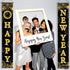 Large New Year Door Banner, 2 Pieces - 72x12 Inch, Happy New Year Banner 2022 | New Year Door Hanging Decorations | New Year Door Sign for New Years Eve Party Supplies 2022 Happy New Year Decorations