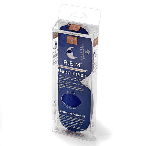 Earth Therapeutics R.E.M. Sleep Mask: NEW! Allows for Crucial Lid Movement (unlike flat masks)