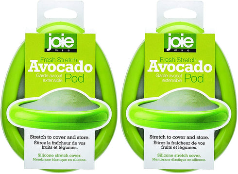 MSC International Joie Fresh Stretch Pod for Avocados, LFGB Approved, One Size, Green - 2 Pack
