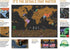 Scratch Off World Map Poster Deluxe Travel Map, World Map Scratch Off with US States and Country Flags, Tracks Where You Have Been, Full Accessories Set, Perfect Gift for Travelers, by Earthabitats