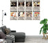26 Pcs 28.5cm×19.5cm 1.5 Billion New Edition, One Piece Pirates Wanted Poster,The Straw Hat Pirates Crew Luffy Chopper Zoro Nami Usopp Sanji Jinbe Franky Brook Robin.