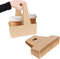 2 Cup Disposable Drink Carrier with Handle (25 Count) - Kraft Paperboard Cup Holder - Disposable Cup Holder for Hot or Cold Drinks - to Go Coffee Cup Holder for Food Delivery Service, Uber Eats