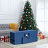 Christmas Tree Storage Bag, Assembled Holiday Tree, Waterproof Christmas Tree Storage, Fits Up to 7.5 ft Tall Artificial Disassembled Trees, Extra Large Heavy Duty Storage Container with Handles (Navy, 47"x15"x20")
