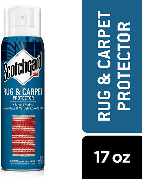 Scotchgard Rug & Carpet Protector, 17 Ounces, Blocks Stains, Makes Cleanup Easier