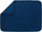 S&T INC. Absorbent, Reversible XL Microfiber Dish Drying Mat for Kitchen, 18 Inch x 24 Inch, Navy