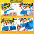 Set of 10 Hero Themed Party Decoration Superhero Honeycomb Centerpieces Hero Action Sign Table Centerpiece Fun Hero Theme Party Table Topper Decor for Happy Birthday Baby Shower Party Supplies Favor